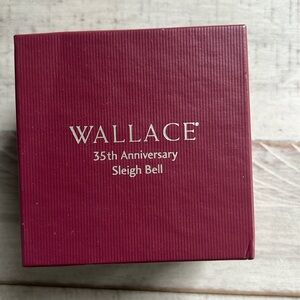 wallace silversmiths 2005 35th annual silver sleigh bell